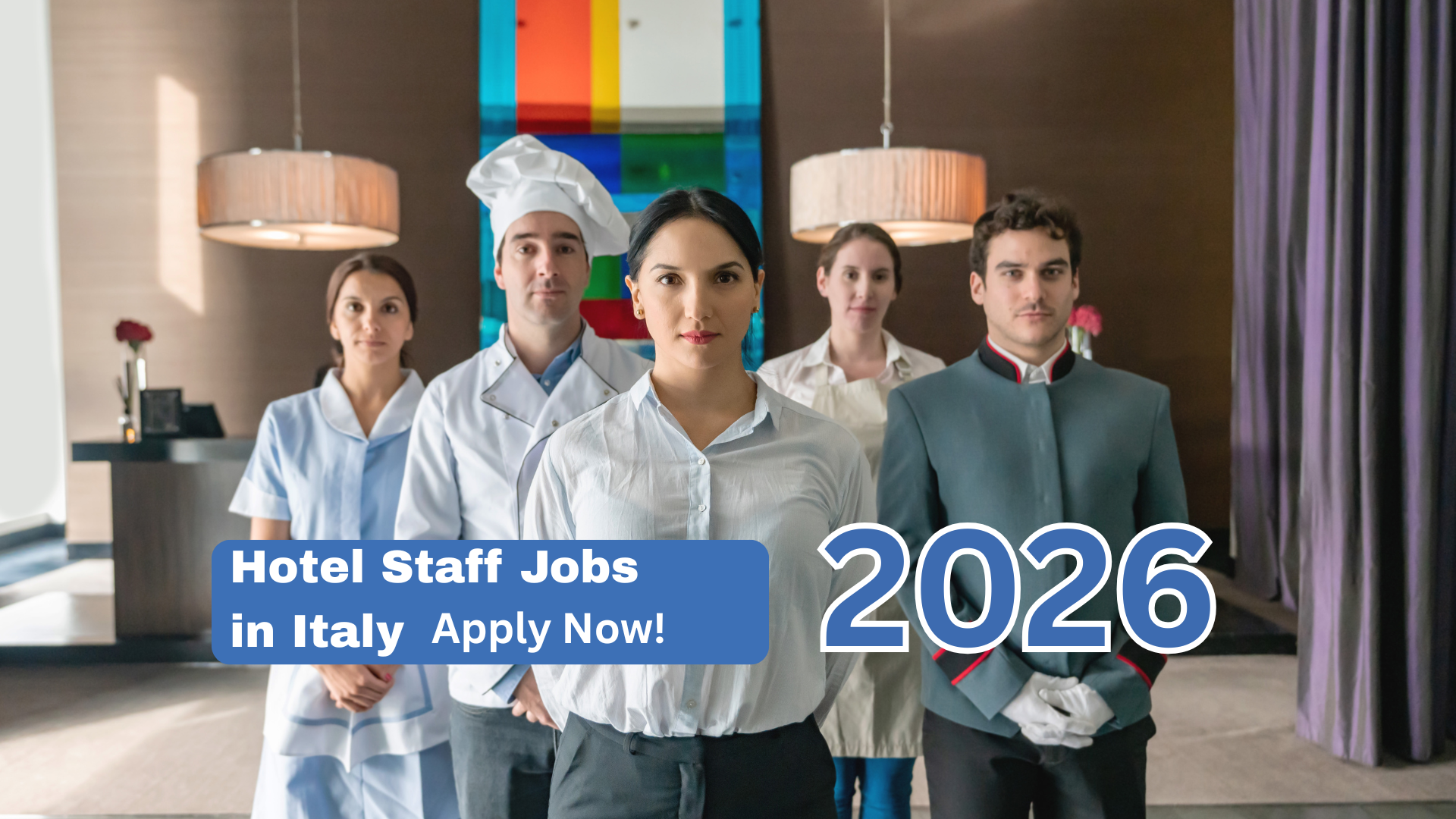 Hotel Staff Jobs in Italy 2026